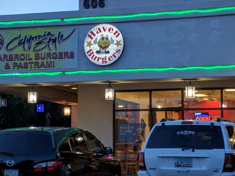 Haven Burgers exterior